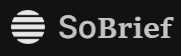 SoBrief logo